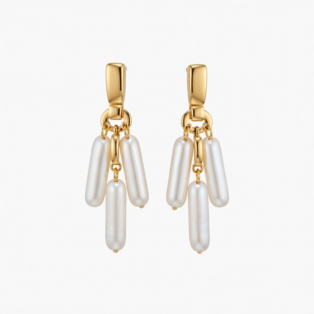 Gold Statement Earrings