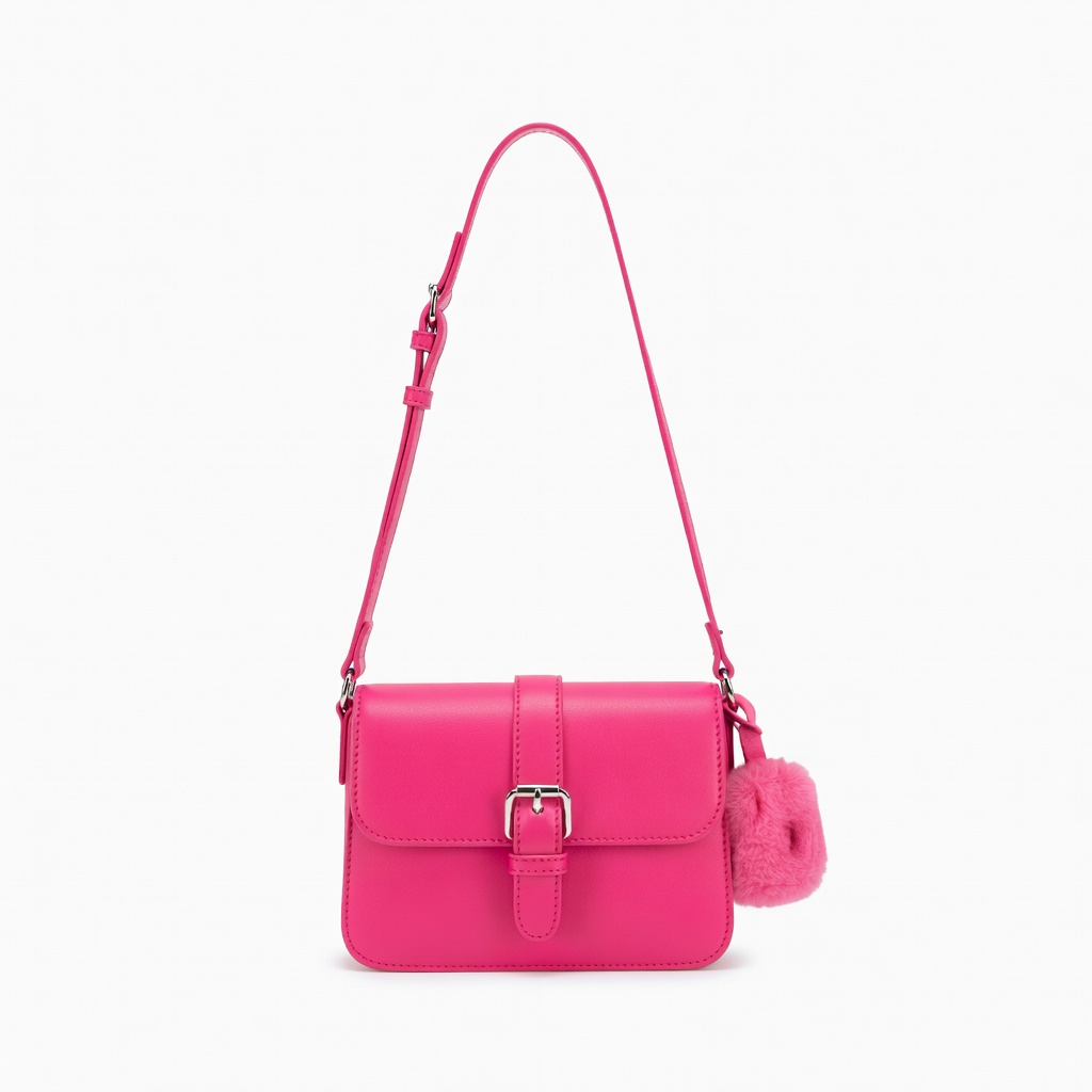 Mini sac à bandoulière rose