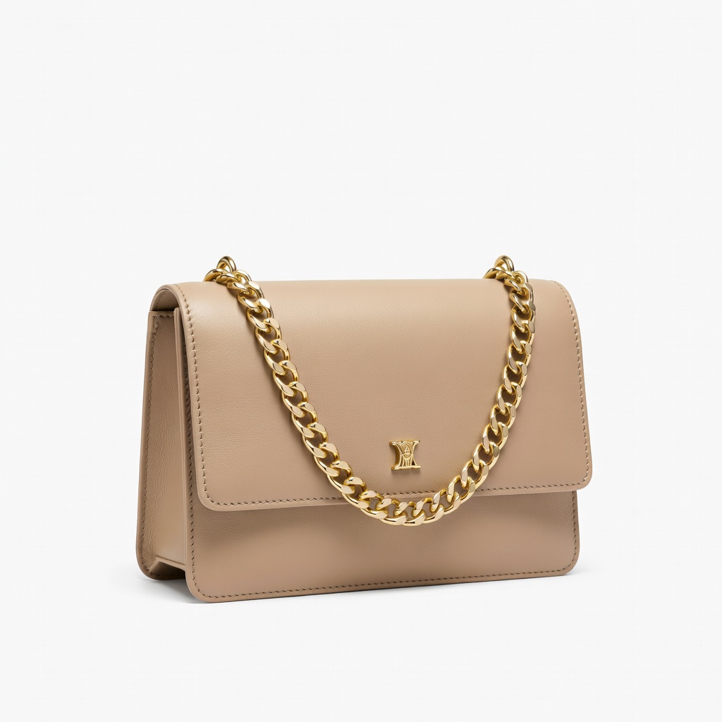 Beige Shoulder Bag