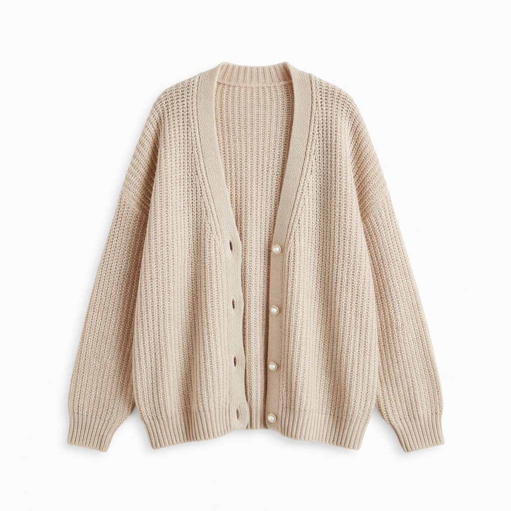 니트 카디건