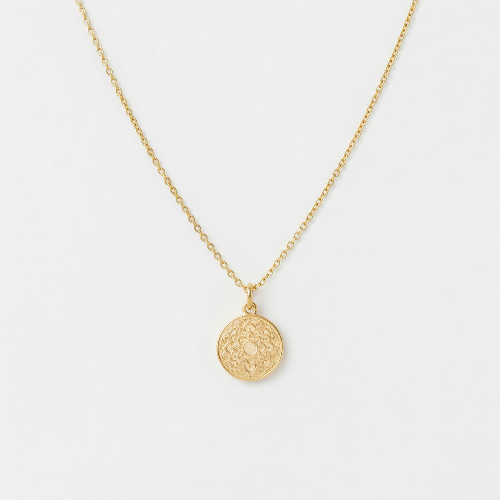 Gold Pendant Necklace