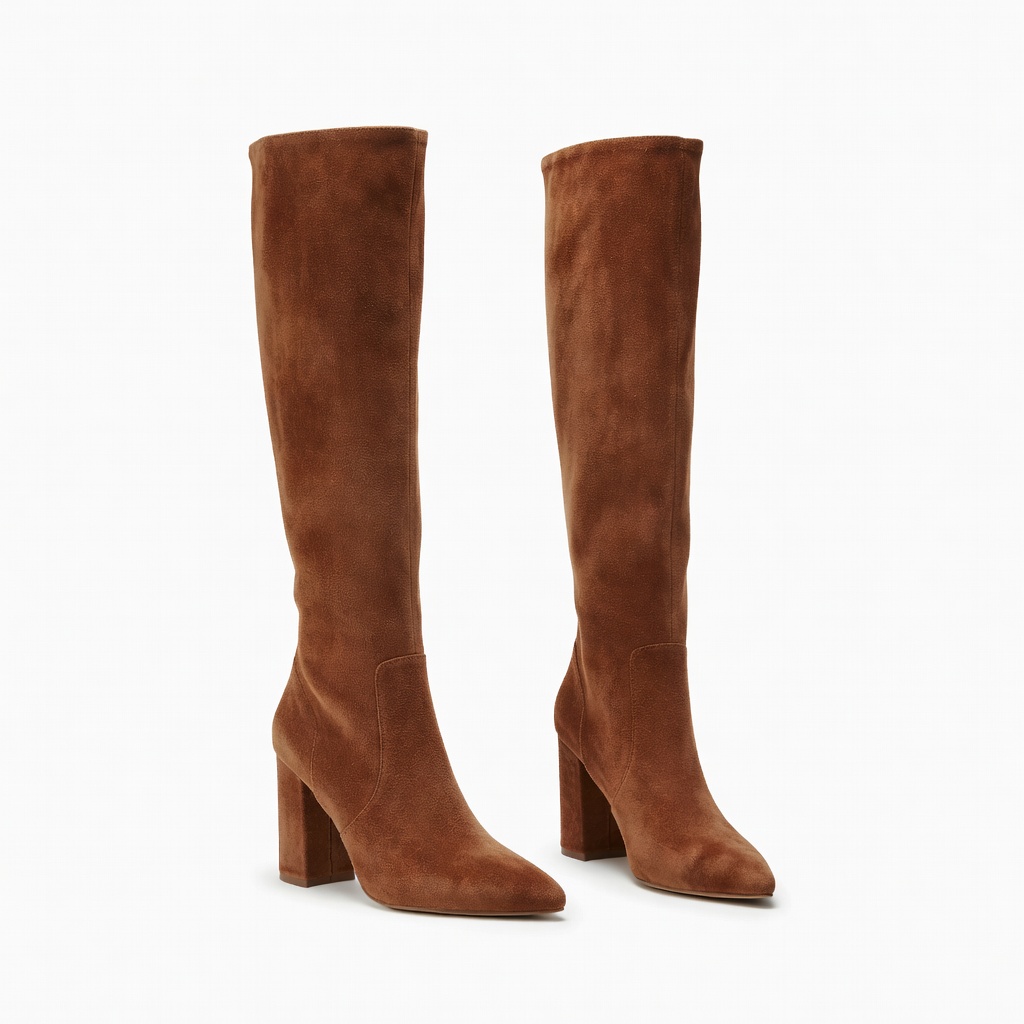 Brown Knee-High Boots