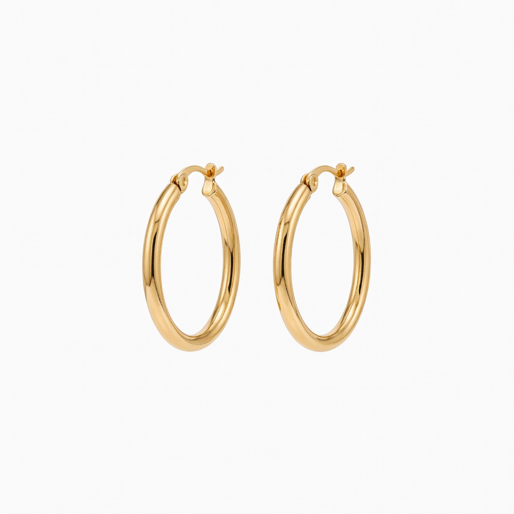 Gold Hoop Earrings