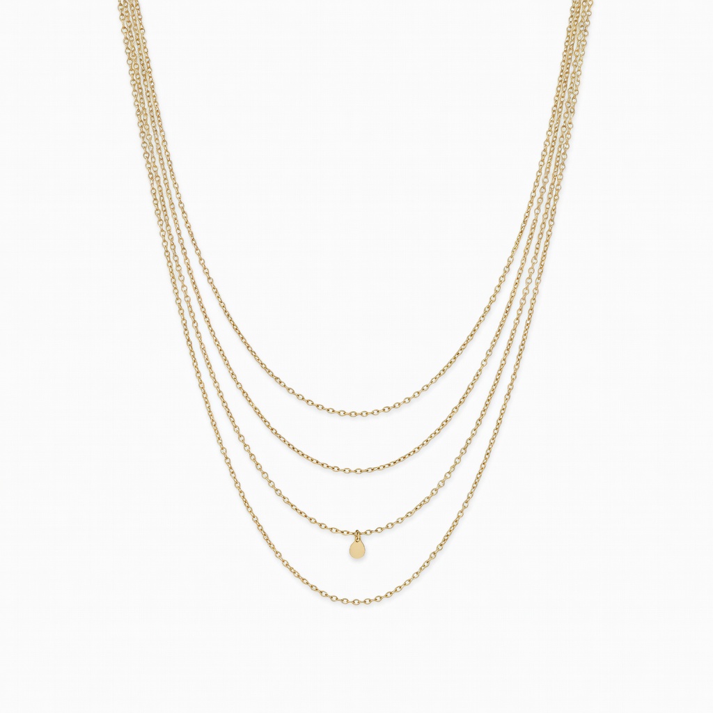 Layered Gold Necklace