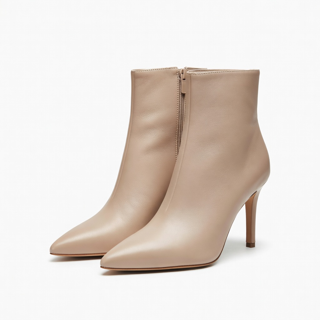 Taupe Ankle Boots