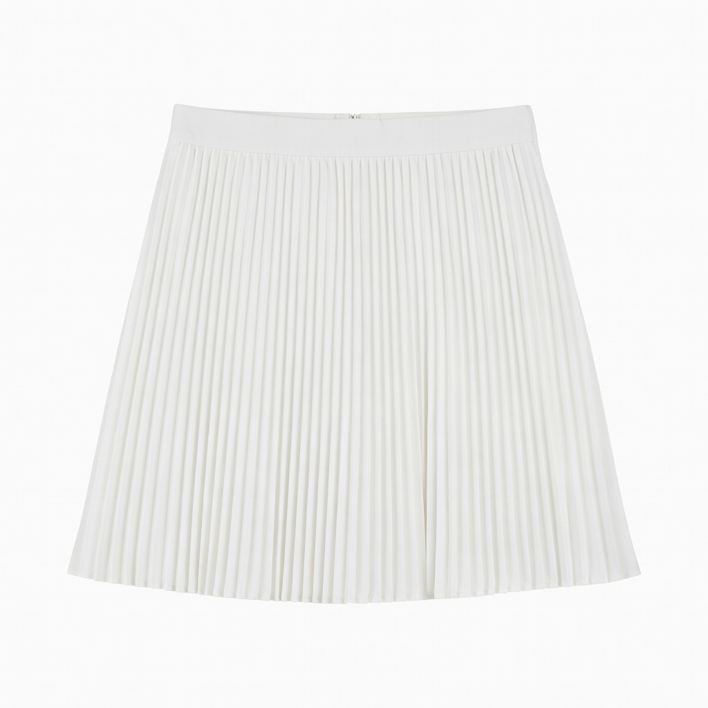 Pleated Mini Skirt