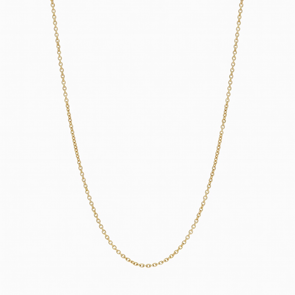 Collier chaîne dorée