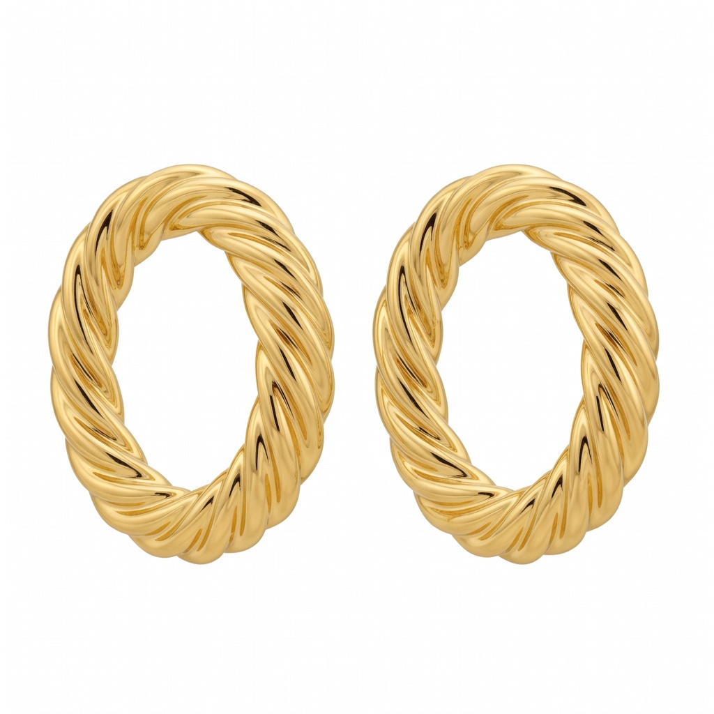 Gold Hoop Earrings