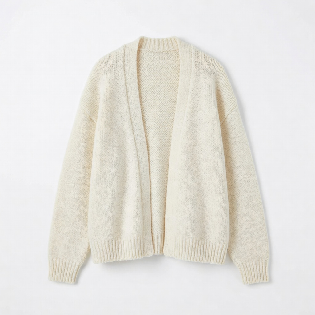 Cream Knit Cardigan