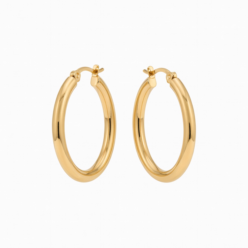 Gold Hoop Earrings
