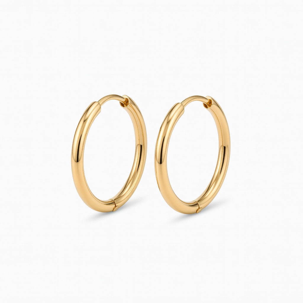 Gold Hoop Earrings