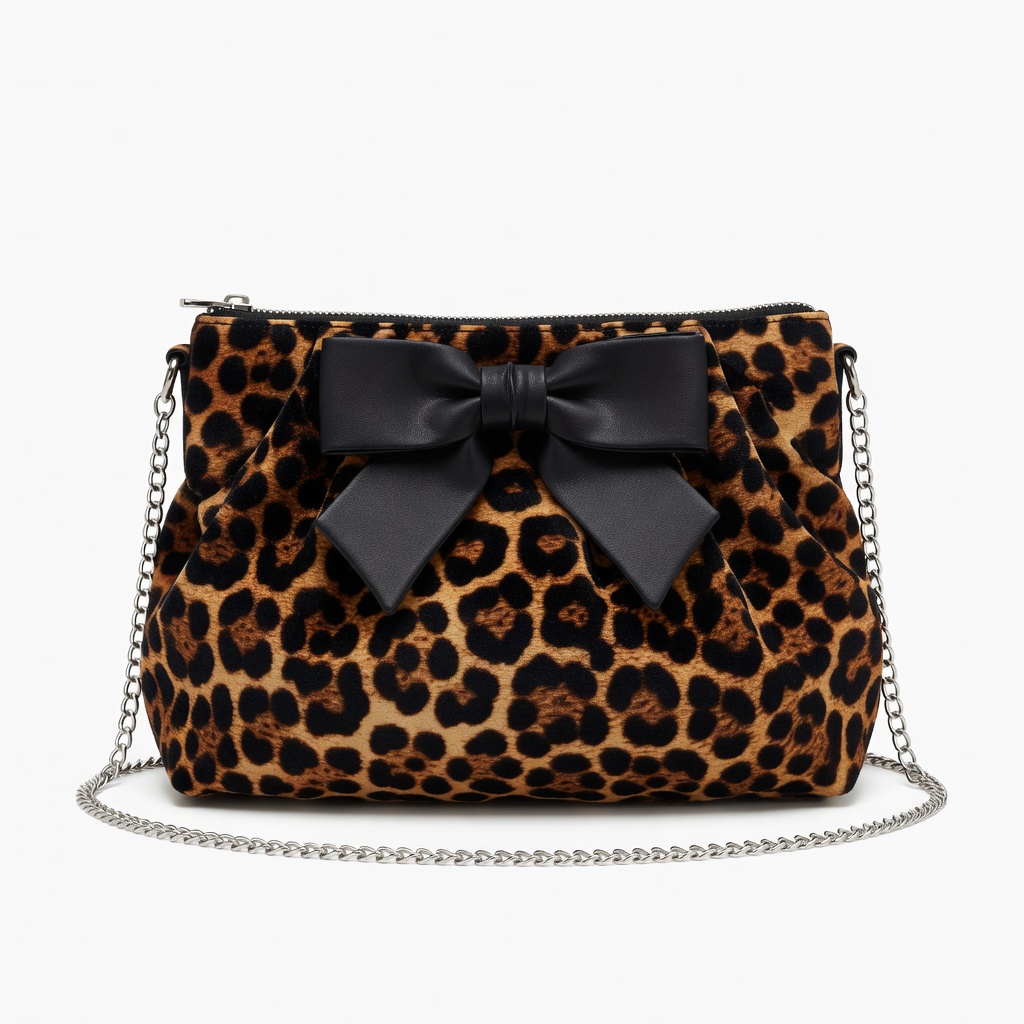Leopard Print Shoulder Bag