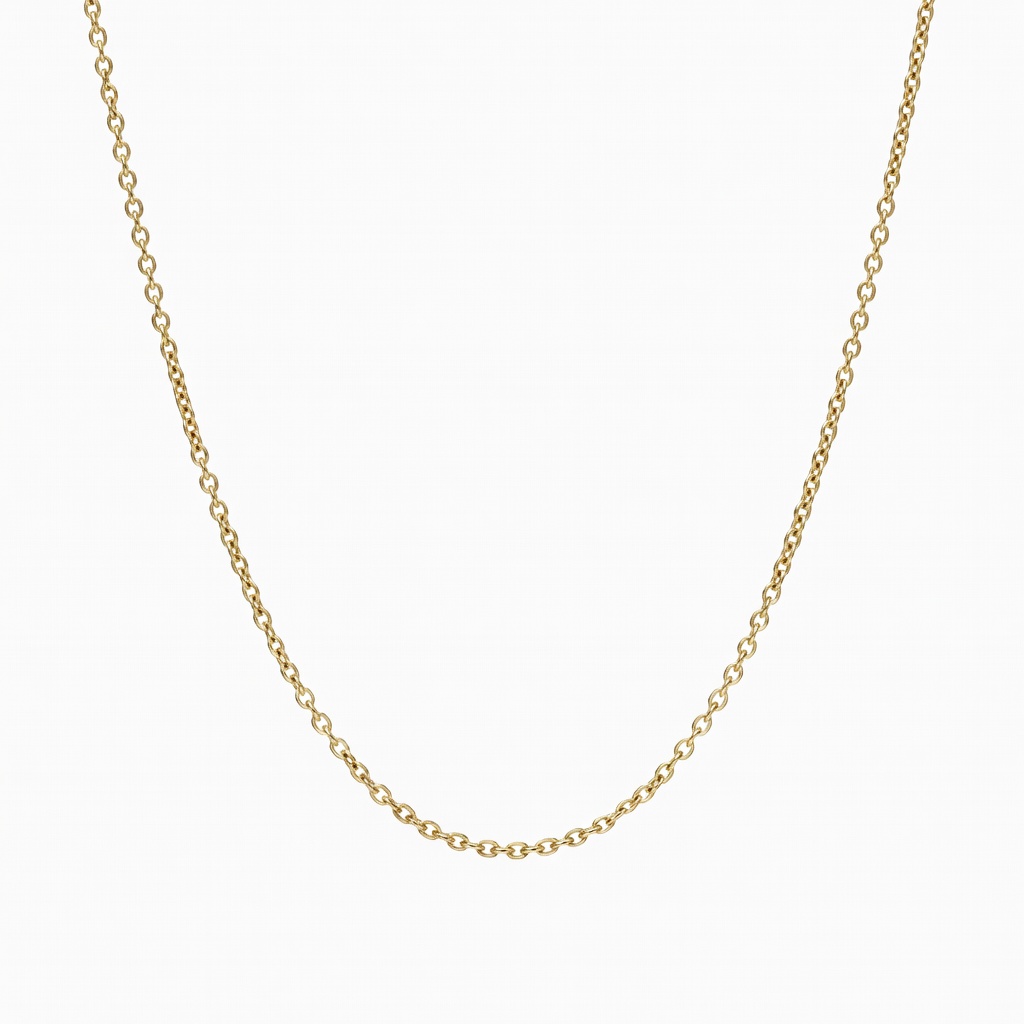 Colar de corrente de ouro