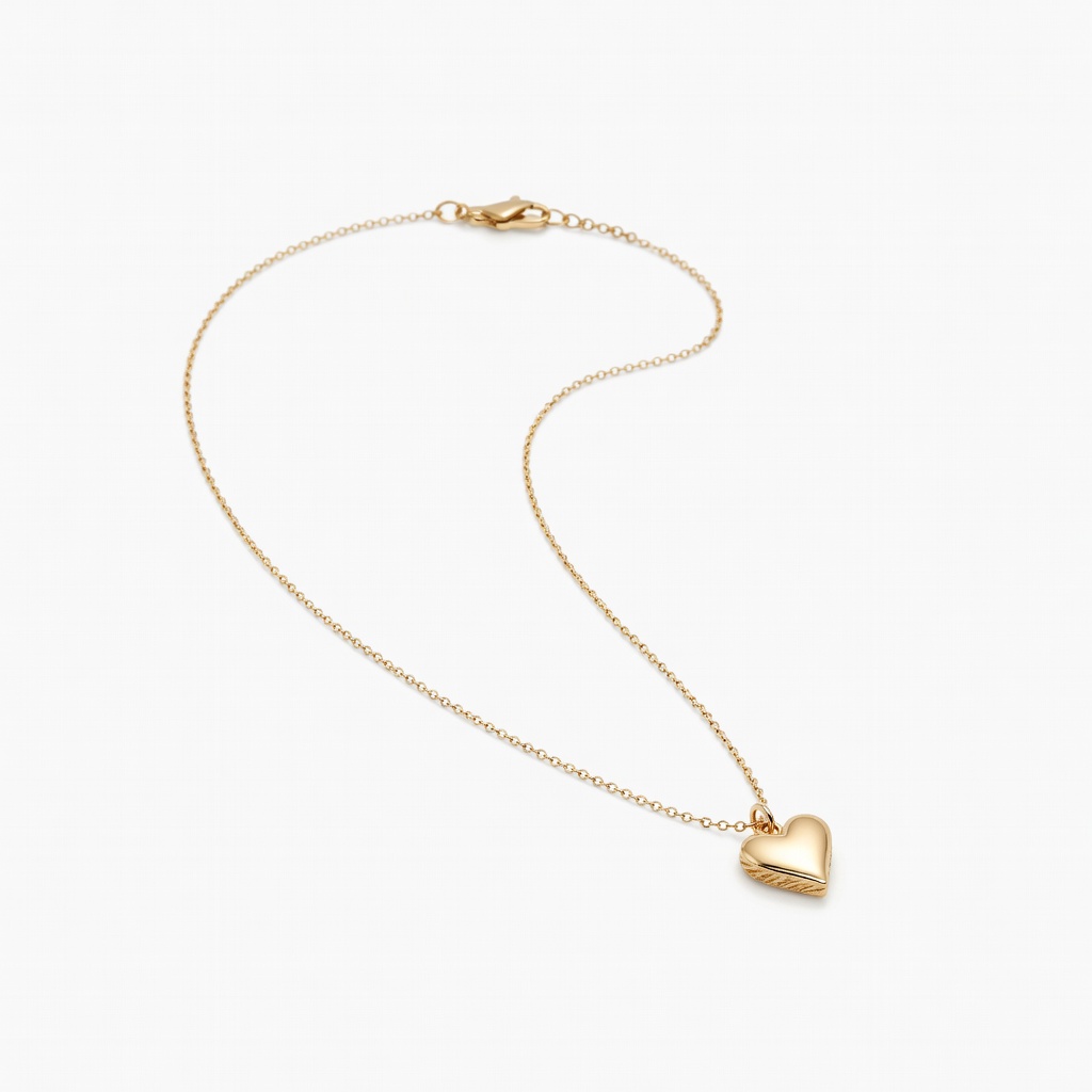 Gold Heart Necklace
