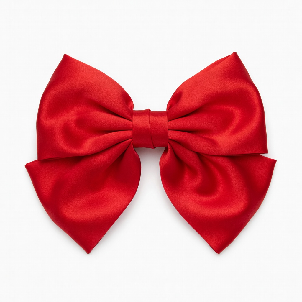 Red Hair Bow