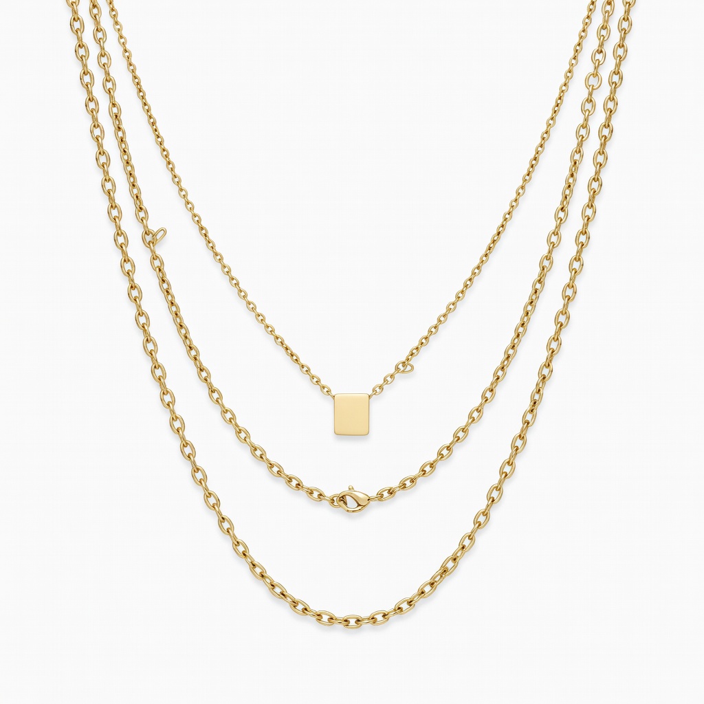 Layered Gold Necklaces