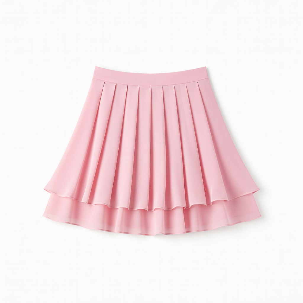 Pink Skater Skirt