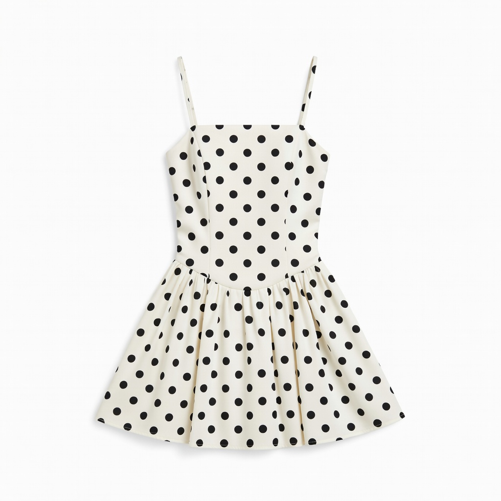 Polka Dot Mini Dress