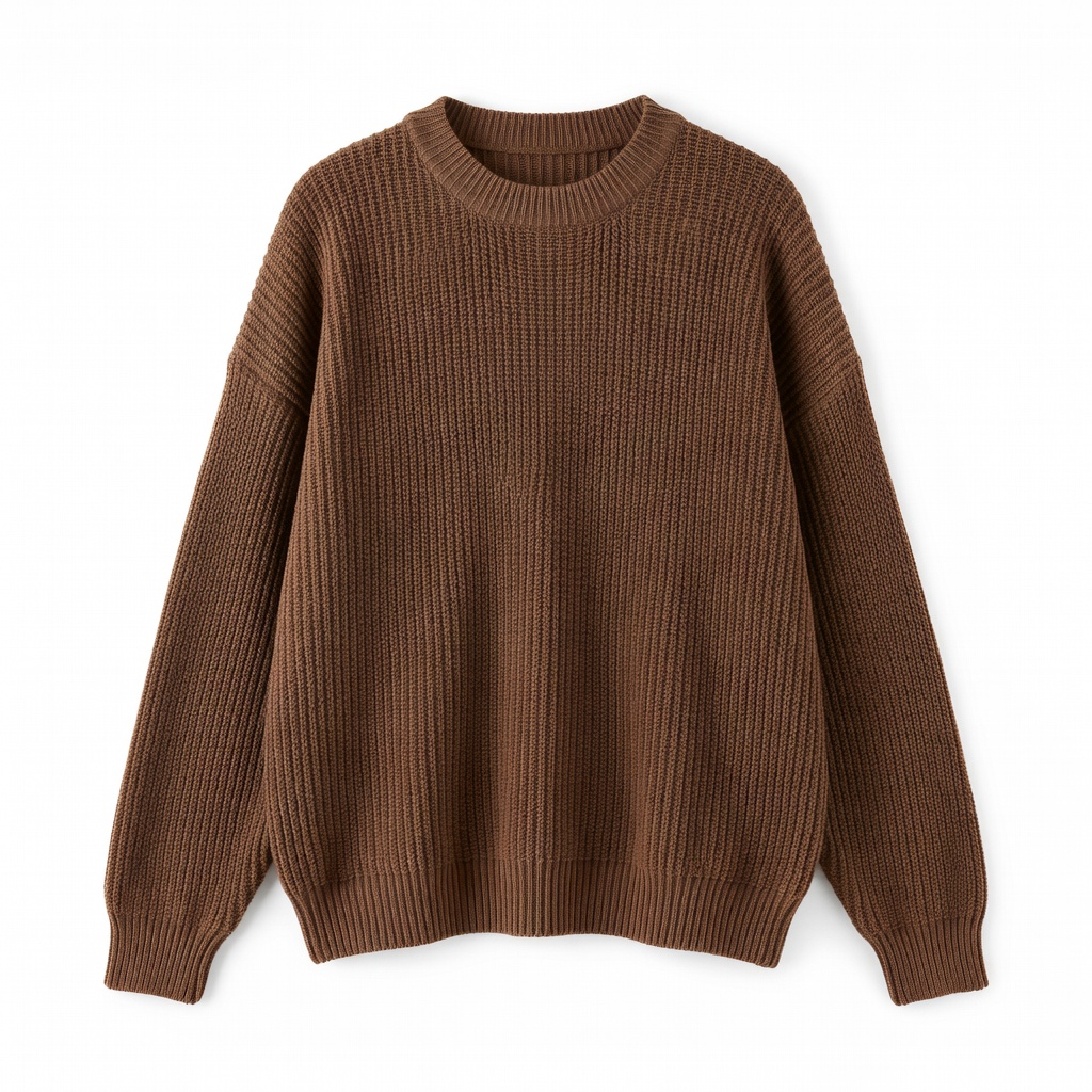 Brown Knit Sweater