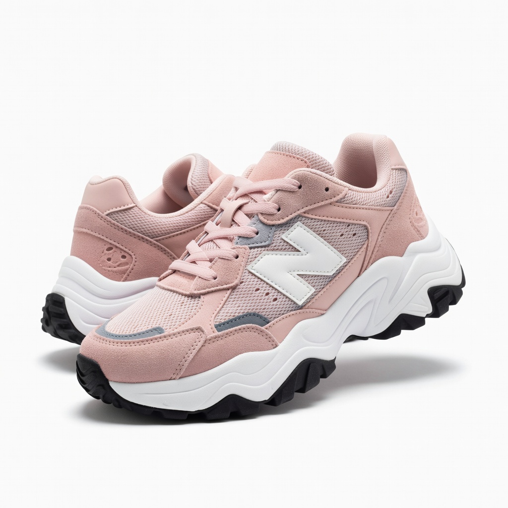 Pink Chunky Sneakers
