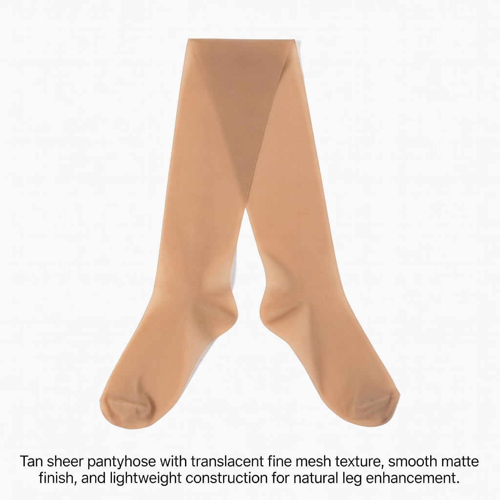 Tan Sheer Pantyhose