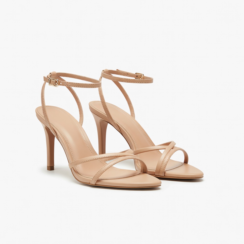 Nude Stiletto Sandals