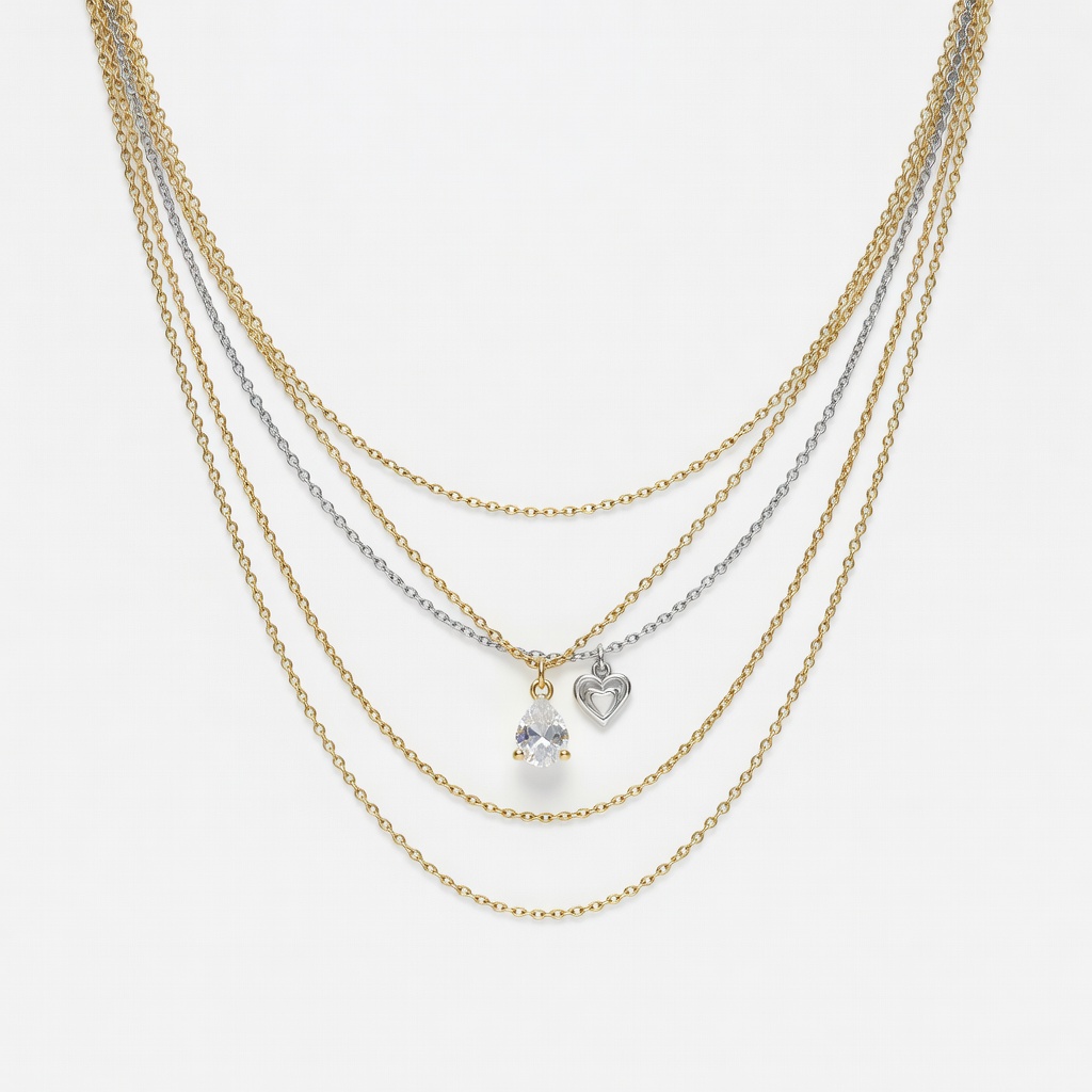 Layered Pendant Necklaces