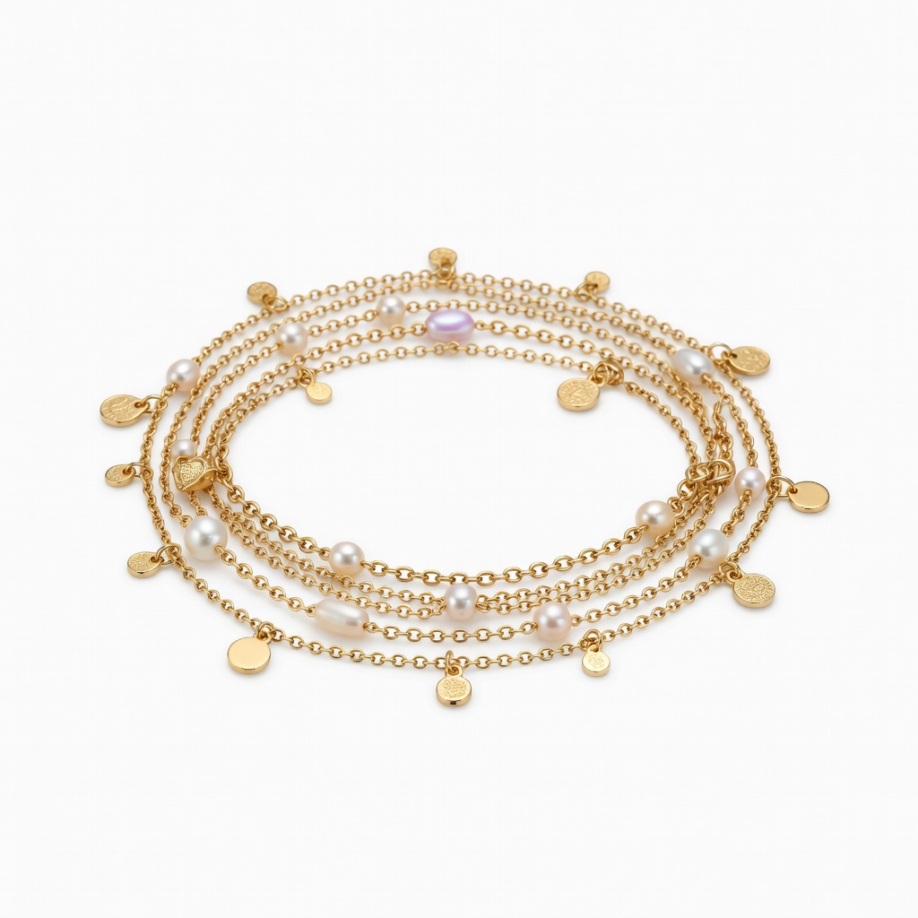 Gold Charm Bracelets