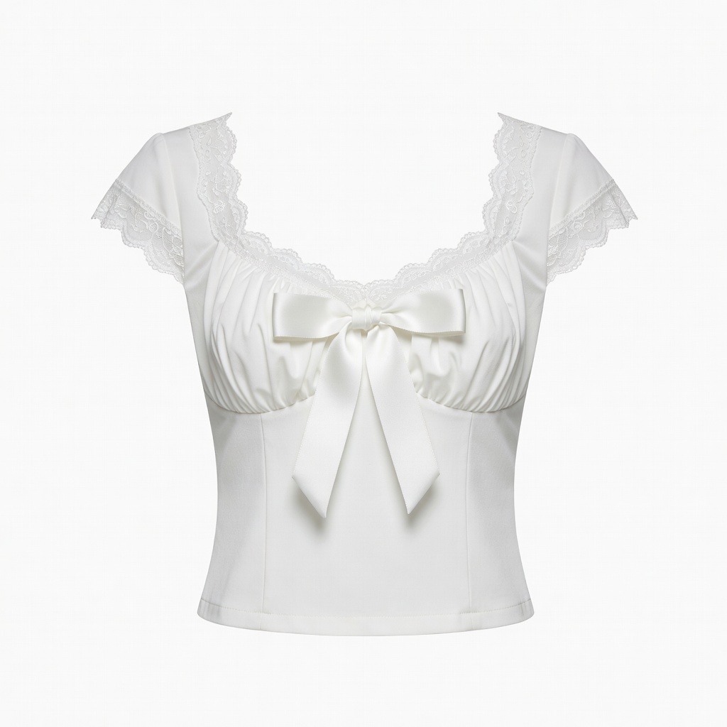 White Lace Blouse