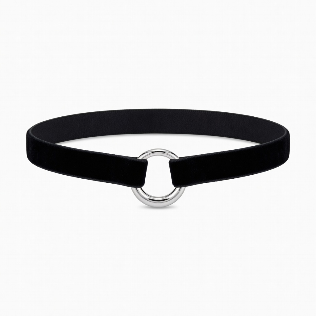 Schwarzer Samt-Choker