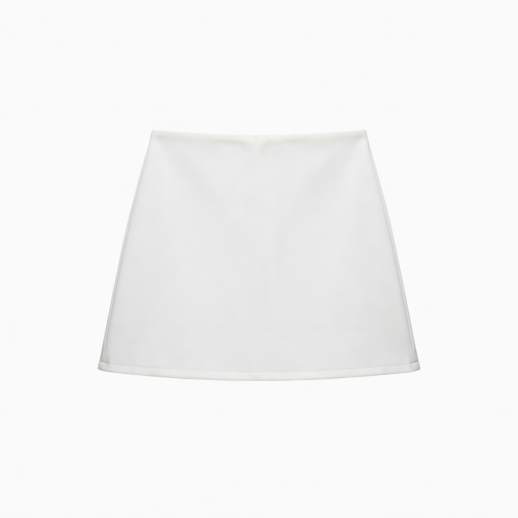 White Mini Skirt