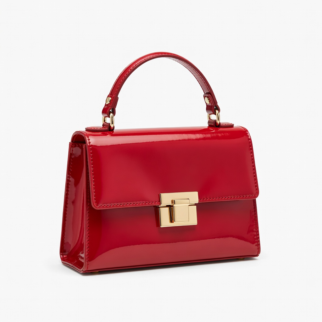 Red Patent Handbag
