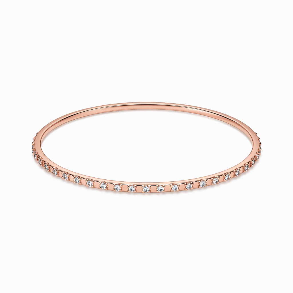 Rose Gold Crystal Bracelet