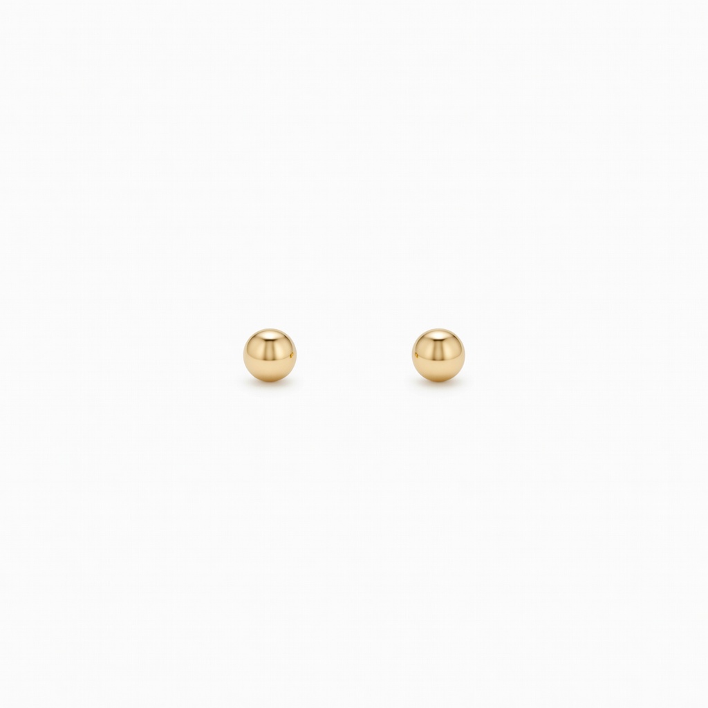 Small Gold Stud Earrings