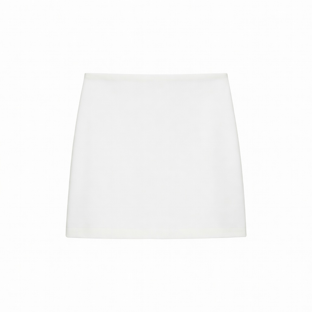 White Mini Skirt