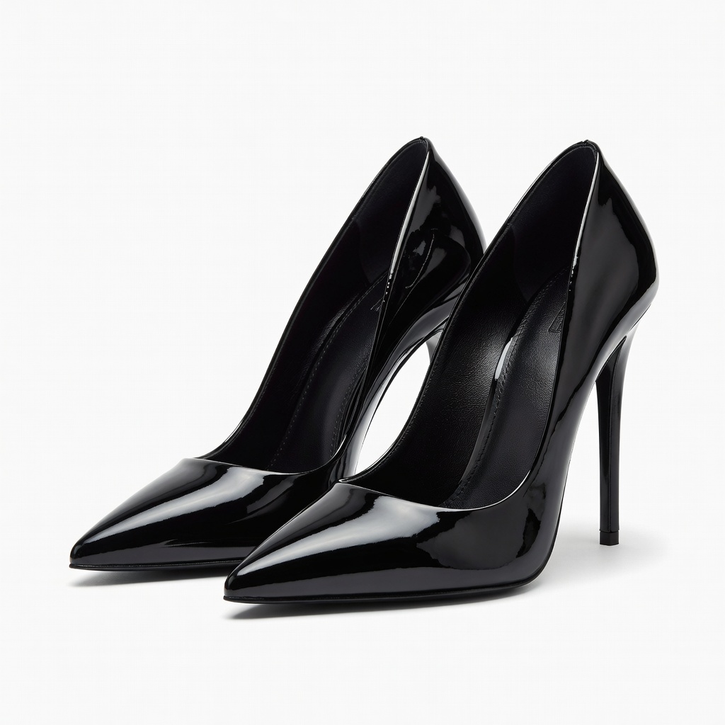 Schwarze Stilettos
