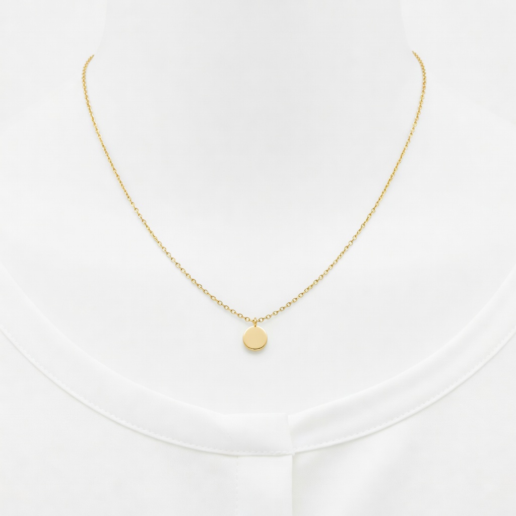 Gold Pendant Necklace