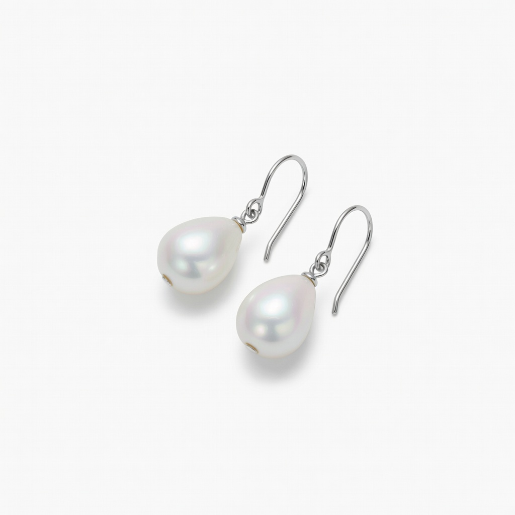 Orecchini a goccia con perla