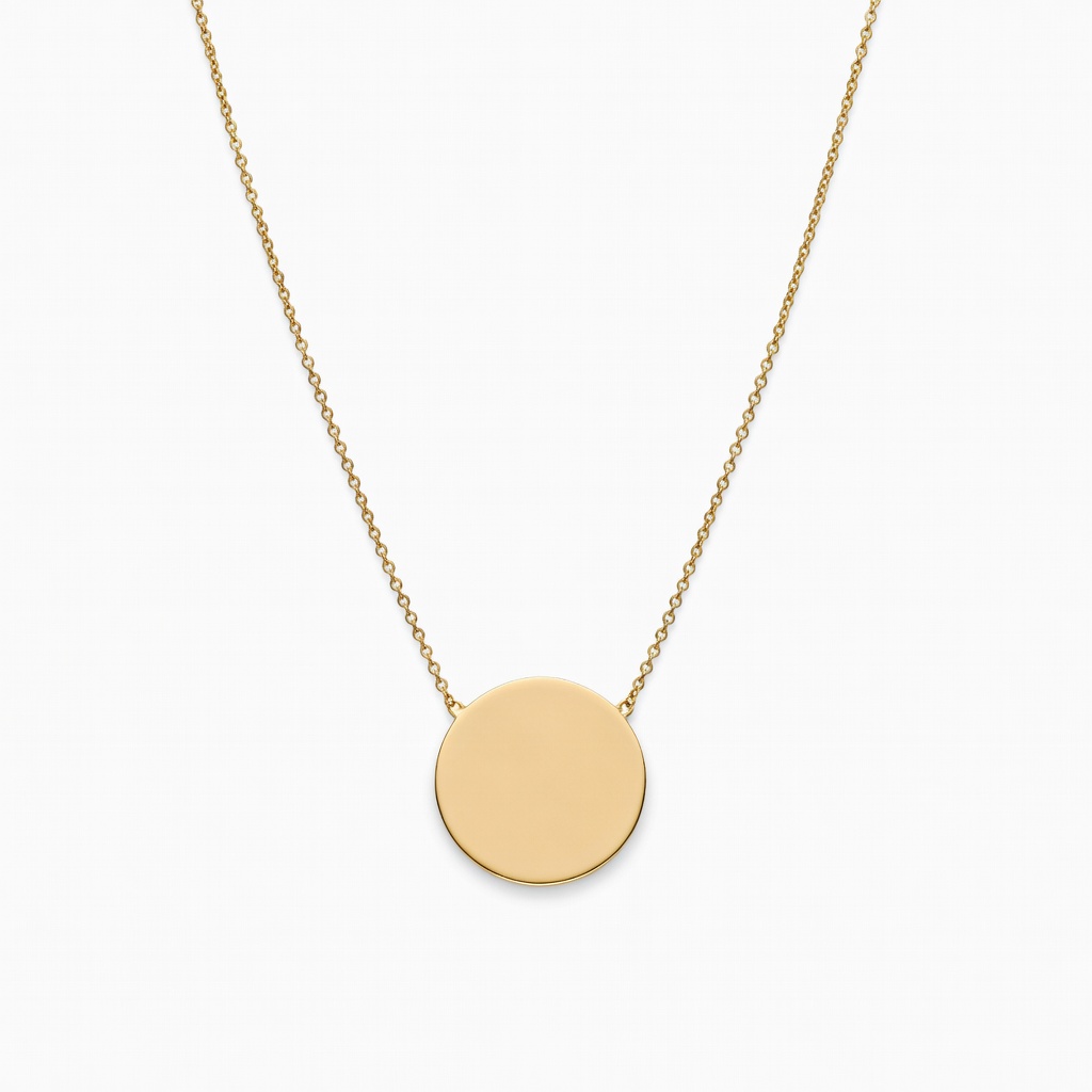 Gold Pendant Necklace