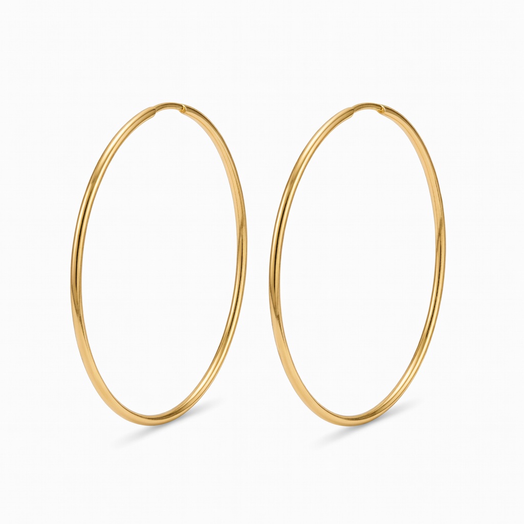 Gold Hoop Earrings