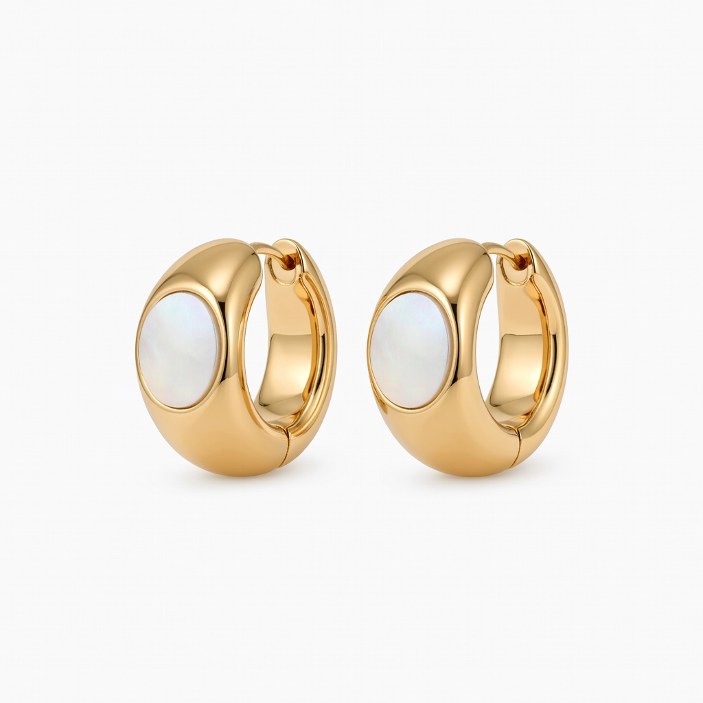 Gold Hoop Earrings