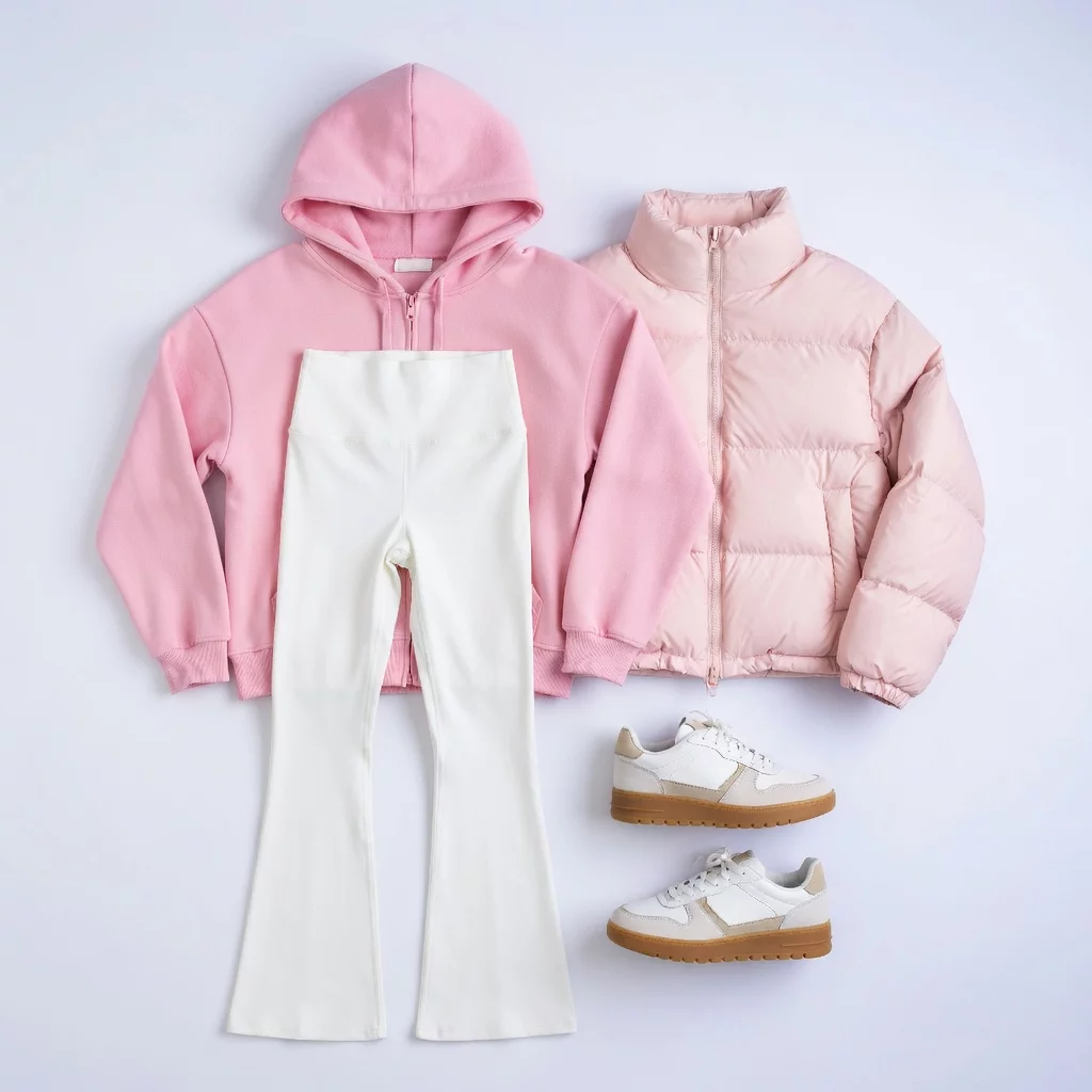 Clean Girl Pink Athleisure