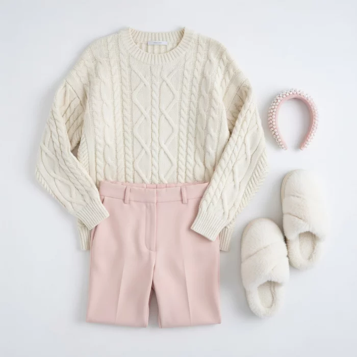 Soft Dreamy Coquette Knit 10