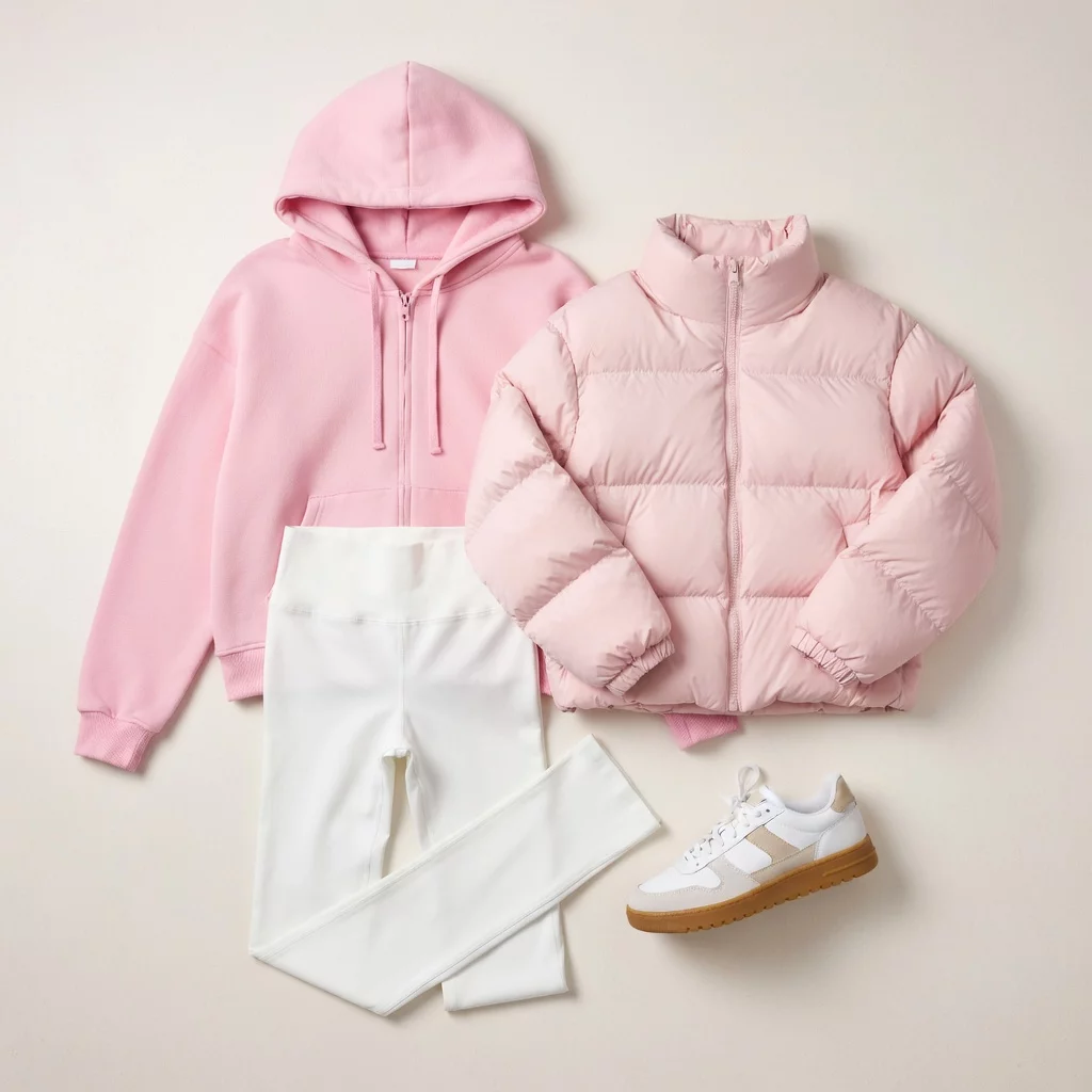 Clean Girl Pink Athleisure 20