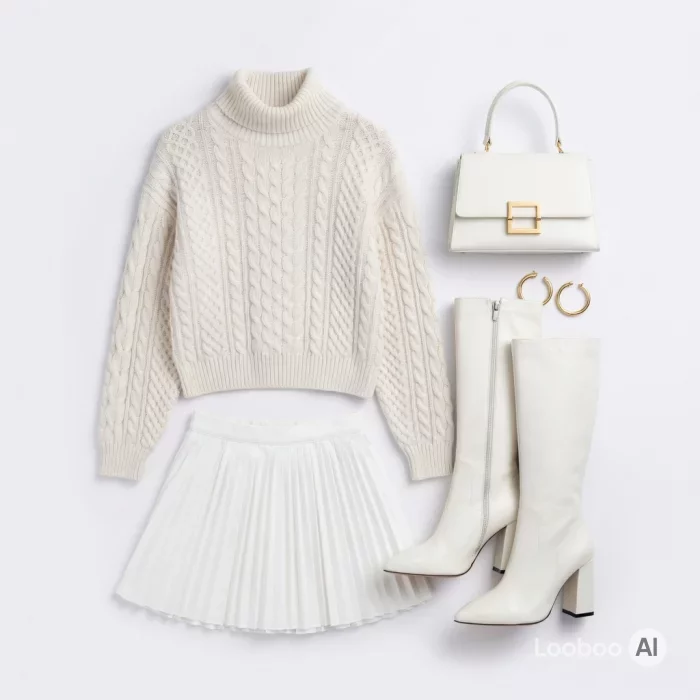 Look de primavera all-white clean girl 10