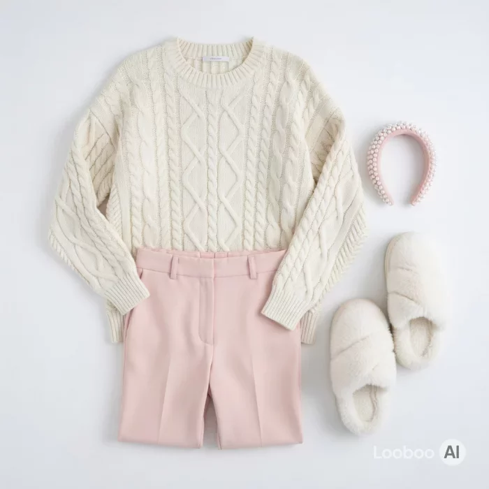 Soft Dreamy Coquette Knit