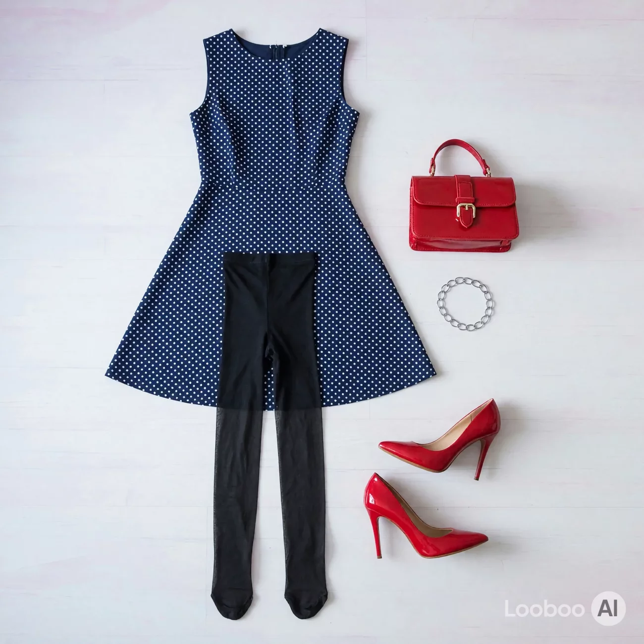 Retro Polka Dot Charm