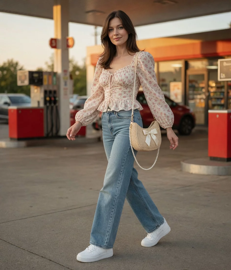 Gas Station Golden Hour 8
