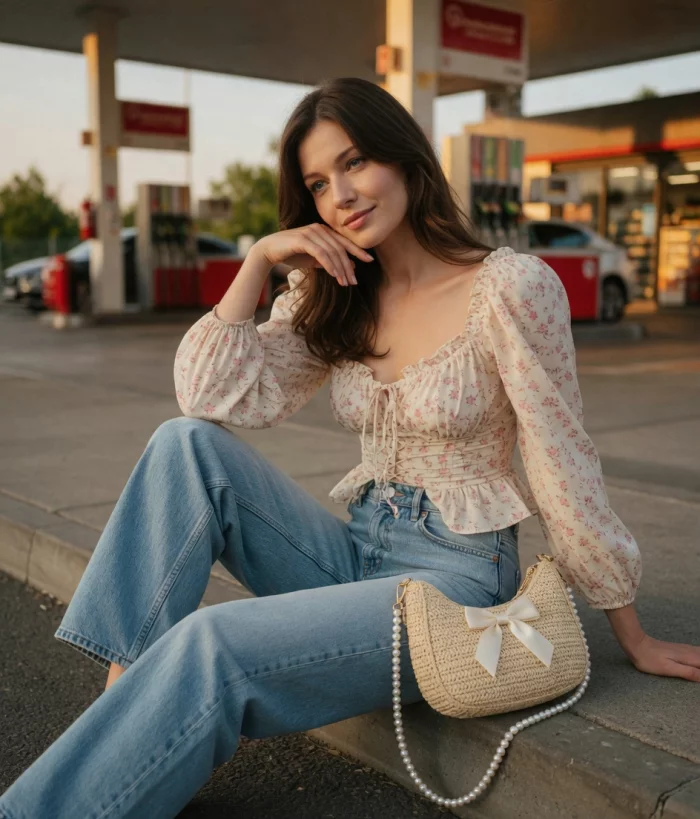 Gas Station Golden Hour 9