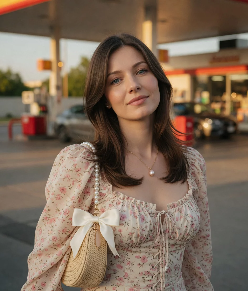 Gas Station Golden Hour 16